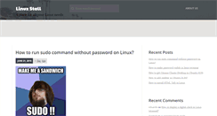 Desktop Screenshot of linuxstall.com